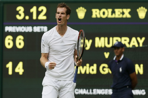 Andy Murray có chiến thắng mở màn trước David Coffin