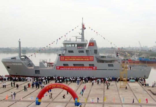 HQ 888 Trần Đại Nghĩa được bàn giao cho Quân chủng Hải quân ngày 24-11-2011.