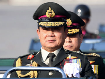 Tướng Prayuth Chan-ocha - Tư lệnh Lục quân kiêm Thủ tướng tạm quyền Thái Lan. Ảnh: AP