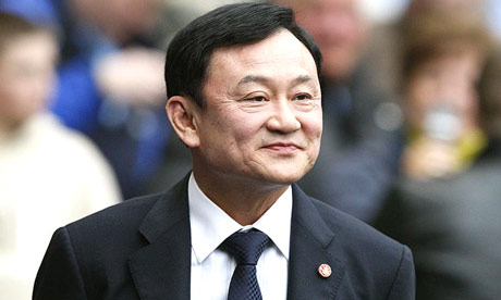 Cựu Thủ tướng Thái Lan Thaksin Shinawatra. Ảnh: PA