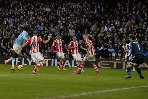 Yaya Toure ghi bàn duy nhất cho The Citizens