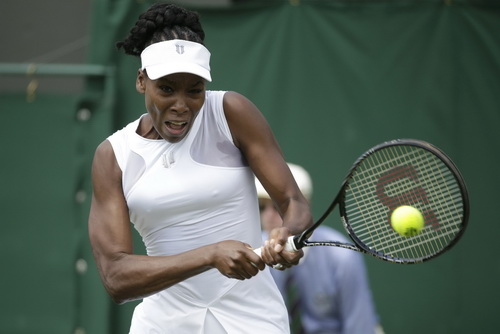 Venus đang tìm lại phong độ cũ ở Wimbledon