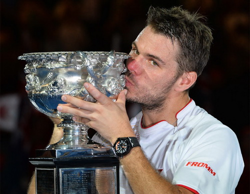 Chiếc cúp Grand Slam đầu tiên trong sự nghiệp Wawrinka