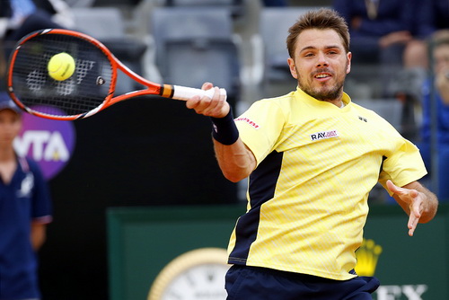 Wawrinka chia tay sớm ở Rome Open