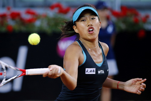 Zhang Shuai lần đầu vào tứ kết Rome Open