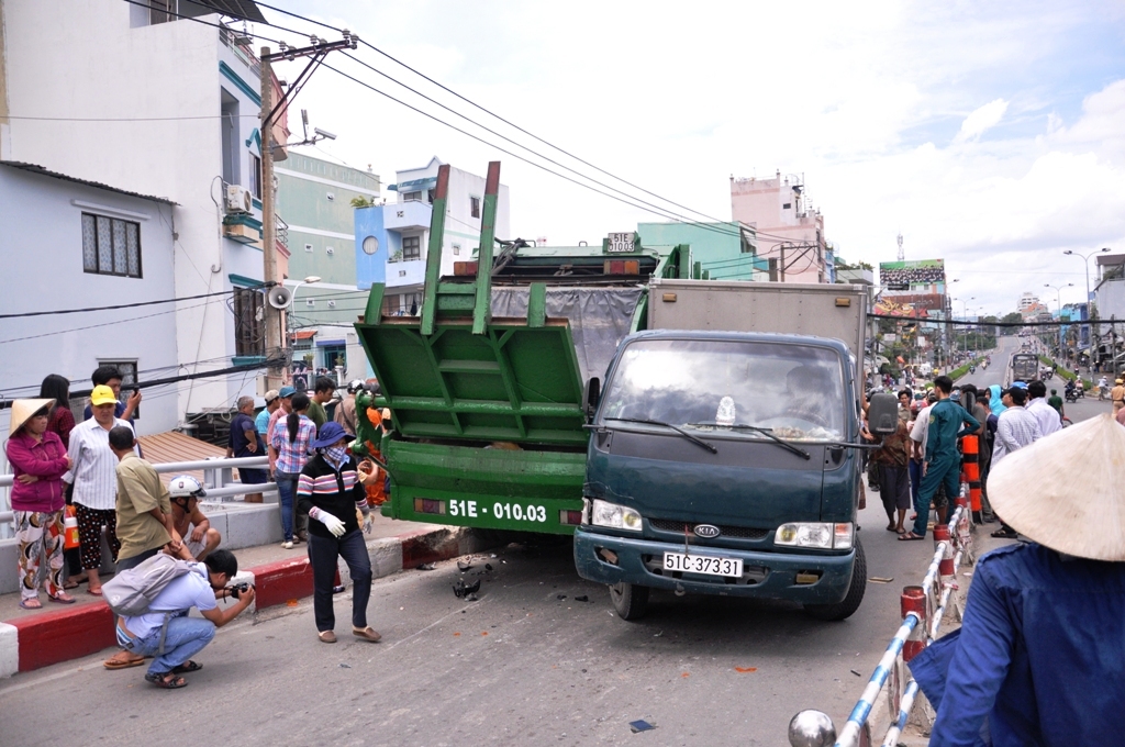 Hiện trường vụ tai nạn