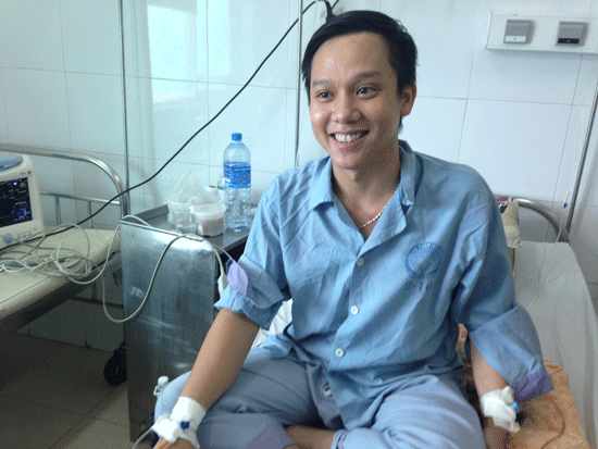 Anh Chung đã hồi phục sức khỏe nhanh chóng và khẳng định mình không nhiễm Ebola