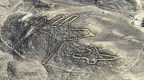 Hình vẽ chim, rắn mới được phát hiện ở Peru