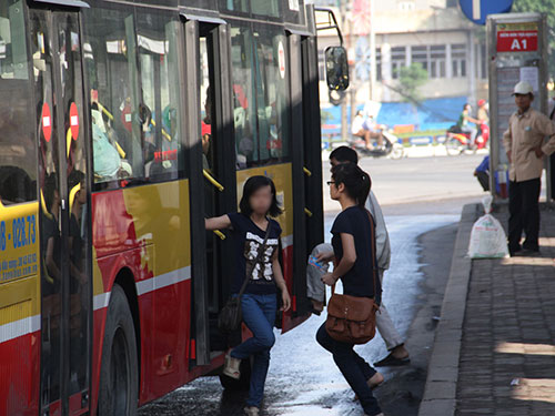 TP Hà Nội dự kiến ngày 5-1-2015 sẽ bắt đầu chạy tuyến xe buýt dành riêng cho phụ nữ