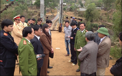 Lãnh đạo tỉnh Lai Châu chỉ đạo khắc phục hậu quả tại hiện trường