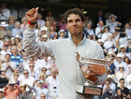 Nadal và chiến công lịch sử ở Paris