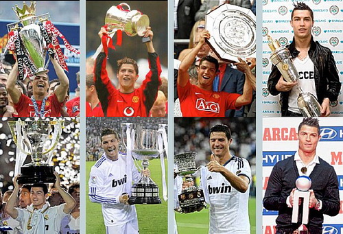 Ronaldo vô địch quốc gia, giành cúp quốc gia, Siêu cúp và Cầu thủ xuất sắc nhất năm trong cả hai màu áo