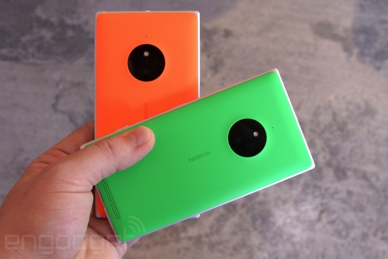 Ngắm bộ đôi sặc sỡ Lumia 830 và 730