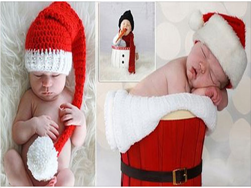 Ngắm nhìn bộ ảnh em bé Giáng sinh siêu dễ thương