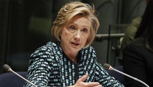 Cựu Ngoại trưởng Mỹ Hillary Clinton hôm 18-3 đã cảnh báo các quốc gia khác trong khu vực cũng có thể bị Nga xâm lược. Ảnh: Reuters