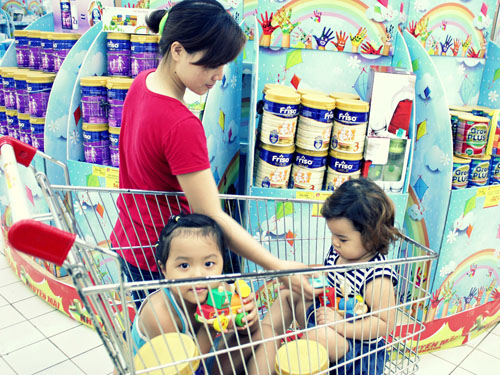 Siêu thị Big C tổ chức nhiều chương trình khuyến mãi dành cho thiếu nhi