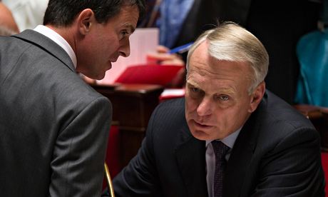 Manuel Valls and Jean-Marc Ayrault