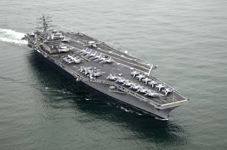 The USS Nimitz. (Photo/US Navy)