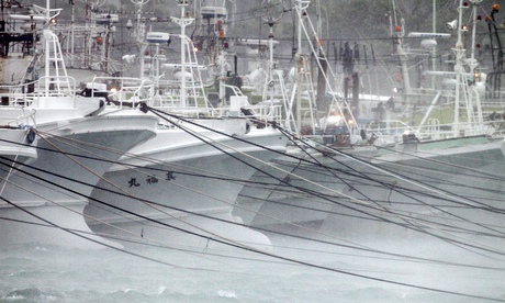 Typhoon Neoguri approaches Okinawa