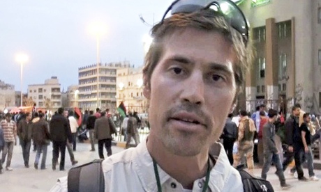 James Foley seen in a video still in 2011
