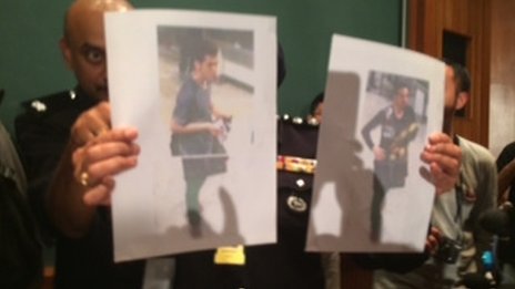 Cảnh sát Malaysia công bố hình ảnh thanh niên 19 tuổi người Iran dùng hộ chiếu giả. Ảnh: BBC