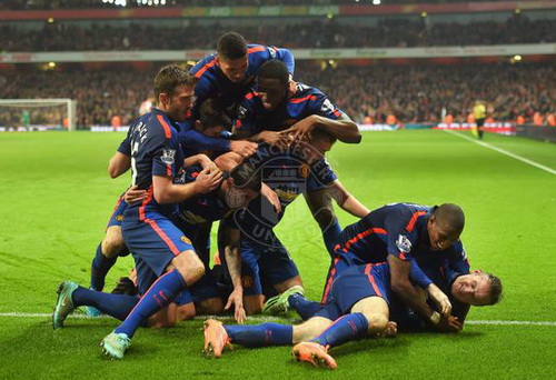 Niềm vui chiến thắng của Man United