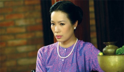 Trịnh Kim Chi từng ấn tượng với vai bà Lệnh rất mưu mô trong phim Tình như tia nắng