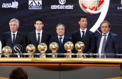 Real Madrid nhận 6 danh hiệu GSA năm 2014