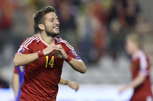 Dries Mertens ghi bàn thứ 6 cho tuyển Bỉ