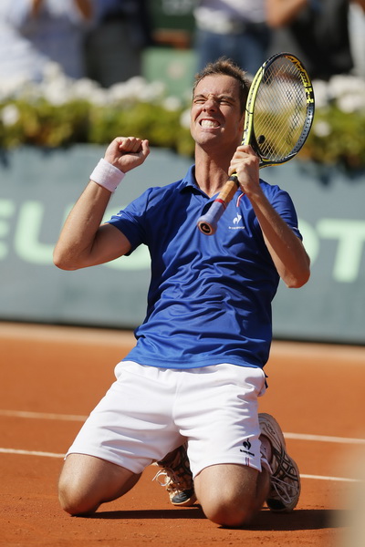 Gasquet đánh bại tay vợt hạng 6 thế giới Tomas Berdych