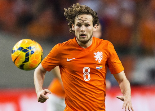 Blind tỏa sáng trong đội hình tuyển Hà Lan tại World Cup 2014