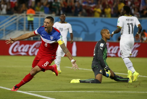 Clint Dempsey ghi bàn thắng nhanh nhất World Cup 2014