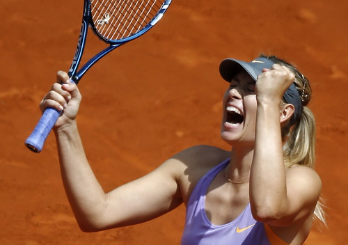 Sharapova có cơ hội lớn ở Rome khi các đối thủ không có phong độ tốt nhất