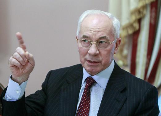 Thủ tướng Ukraine Mykola Azarov. Ảnh: Reuters)