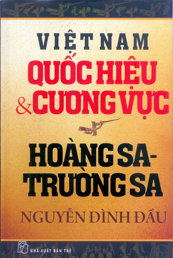 Bìa quyển sách của nhà nghiên cứu Nguyễn Đình Đầu