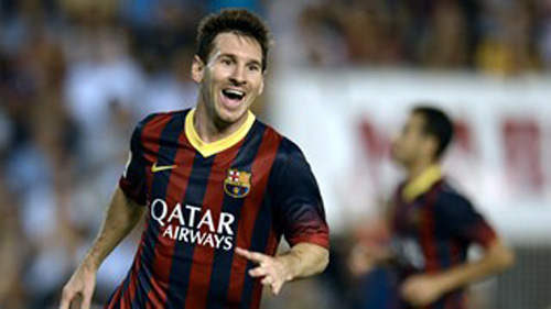 Messi, người đã 4 lần liên tiếp giành danh hiệu Quả bóng Vàng FIFA