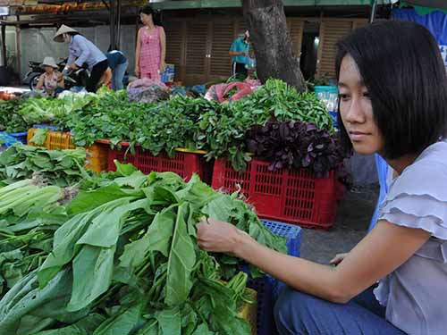 Món canh bó xôi nấu với gan dê có tác dụng dưỡng gan, sáng mắtẢnh: Hồng Thúy