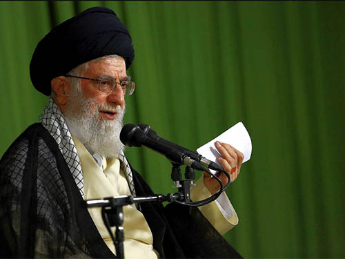 Lãnh đạo Tối cao Iran Ayatollah Ali Khamenei.Ảnh: AP