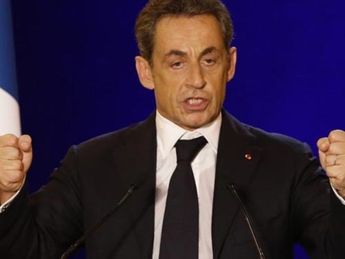 Cựu Tổng thống Pháp Nicolas Sarkozy Ảnh: EPA