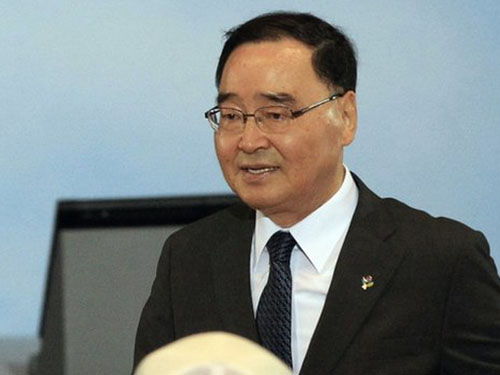 Ông Chung Hong-won tiếp tục giữ chức Thủ tướng Hàn Quốc		          Ảnh: AP
