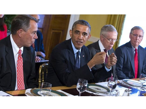 Tổng thống Mỹ Barack Obama khẳng định tiếp tục thúc đẩy các ưu tiên trong chính sách của mình Ảnh: AP