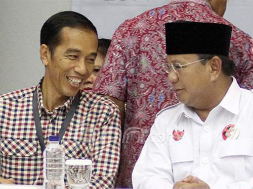 Hai ông Joko Widodo (trái) và Prabowo Subianto
Ảnh: JPNN.COM