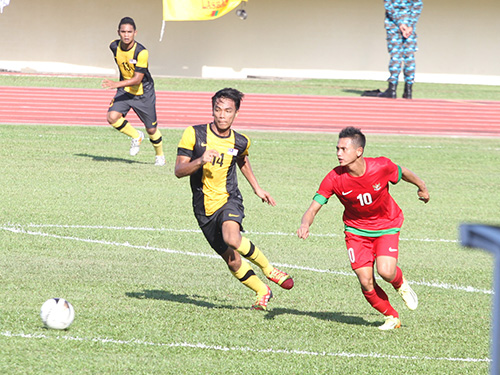 Muchlis Hadi (10), một trong những trụ cột của U19 Indonesia