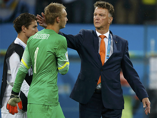 Phải sử dụng Cillessen ít kinh nghiệm cản 11 m, HLV Van Gaal cùng Hà Lan phải tranh hạng 3 cùng Brazil rạng sáng 13-7Ảnh: REUTERS