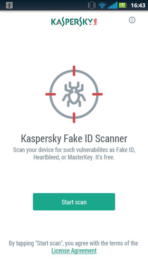 Kaspersky Free Fake ID Scanner có thể giúp người dùng phát hiện các lỗ hổng bảo mật trên thiết bị Android của mình và đưa ra giải pháp xử lý