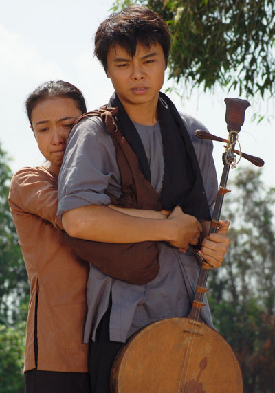 Võ Minh Lâm và Lê Bê La trong vai vợ chồng cố nhạc sĩ Cao Văn Lầu