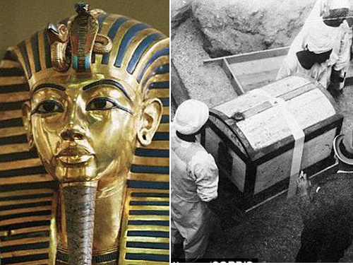 Xác ướp pharaoh Tutankhamun được khai quật năm 1923