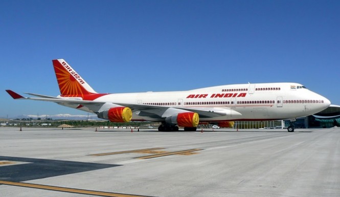 Máy bay của hãng hàng không Air India. Ảnh: Inquisitr