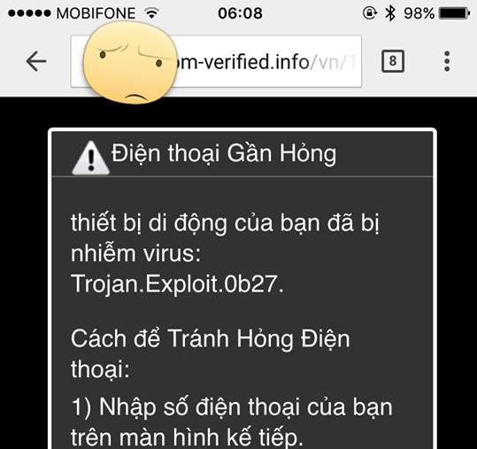 Gõ sai tên miền có thể… “dính” mã độc