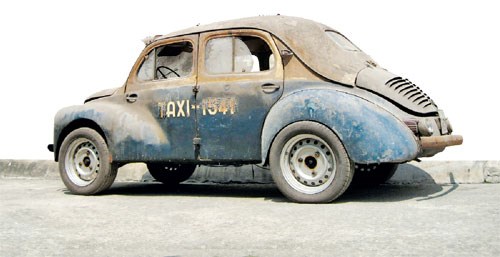 Taxi xưa ở Sài Gòn 1